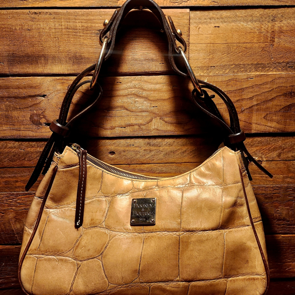 Dooney & Bourke Nile Shoulder Hobo Bag Vintage With Wallet